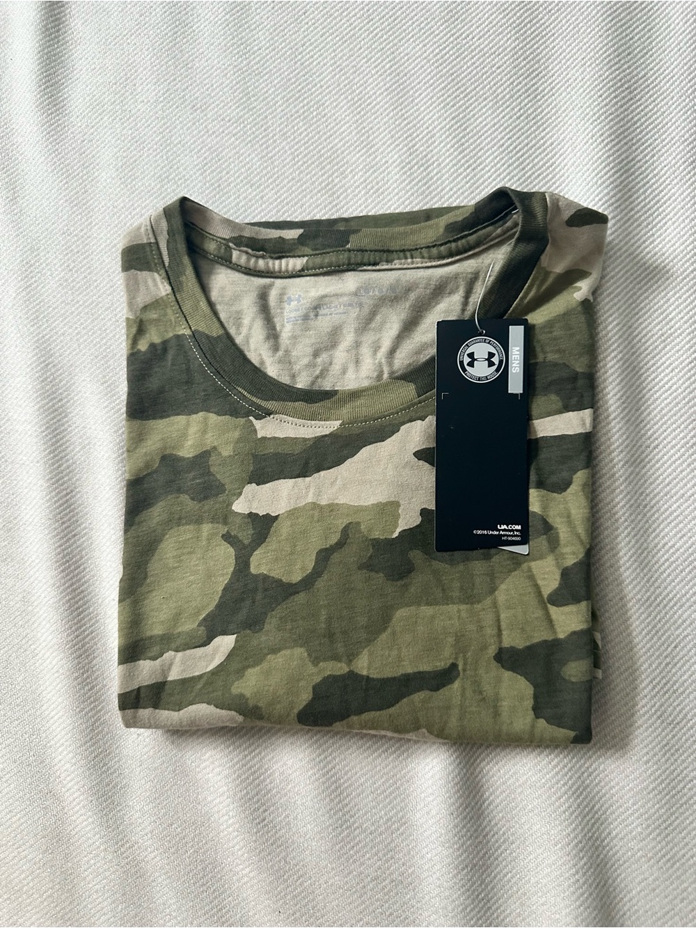 Under Armour Men's Short Sleeve Camo Tee - Olive Green